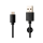 Kabel FIXED Kabel USB-A/USB-C 1m czarny FIXD-UC-BK